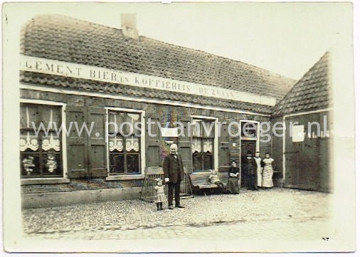 oude ansichten Holten  fotokaart Huize Berg 1913  160094 