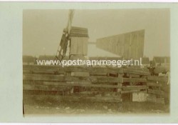 oude foto's Krommenie: molen, gelopen in 1932 (150254)