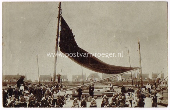 oude foto's Broekerhaven: fotokaart van haven (170177)