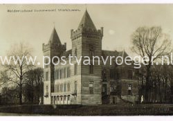 oude foto's Werkhoven: fotokaart Ridderhofstad Beverweerd 1917 (170199)