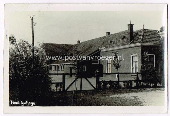 oude fotokaarten Houtigehage Smallingerland: fotokaart, verzonden vanuit Rottevalle in 1940 (180274)