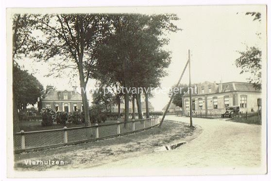 oude ansichten Vierhuizen: fotokaart verzonden uit Ulrum in 1935 (180298)