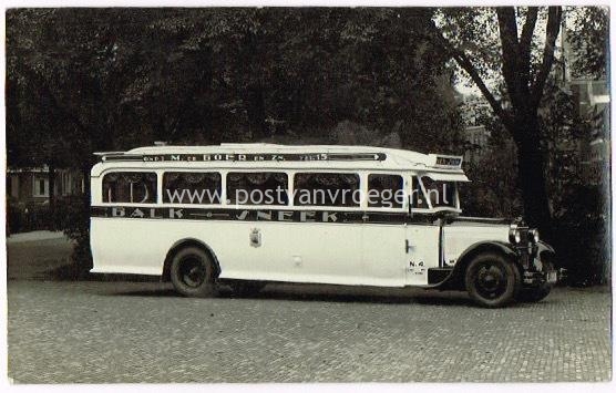 oude fotokaart autobus M. de Boer en Zn. Balk-Sneek (180301)