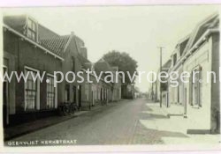 oude ansichtkaarten Geervliet: fotokaart Kerkstraat (190064)