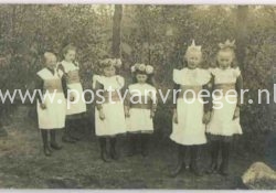 pinksterbrood Oldenzaal: oude fotokaarten van deze pinkstertraditie 1926 (190118)