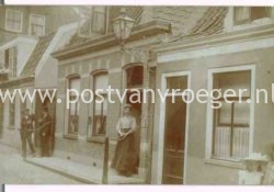 oude foto's Edam: fotokaart Grote Kerkstraat (190148)