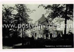 ansichtkaarten Varsseveld: VDL fotokaart: Pastorie Keurhorst  