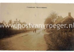 oude ansichtkaarten 's Gravenmoer: fotokaart Franstraat (210105)