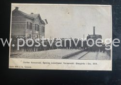 oude ansichten van Varsseveld : opening locaalspoor Dinxperlo-Varsseveld 1 December 1904