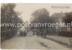 oude ansichtkaarten Dinxperlo: fotokaart "Hollandsche wacht a.d. grens"