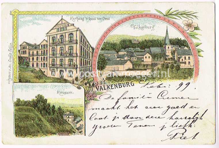 oude ansichtkaarten Valkenburg