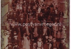 oude foto Dinxperlo: feest in de Hogestraat