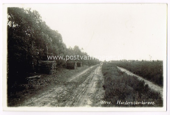 oude ansichtkaart Stroe bij Barneveld: fotokaart gelopen in 1940 (170037)