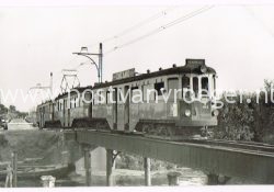 ansichten Katwijk: fotokaart elektrische tram (170092)