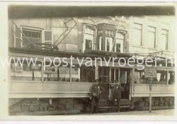 elektrische tram Den haag-Rijswijk-Delft: mooie fotokaart (170128)