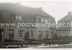 oude ansichtkaarten Zaltbommel: fotokaart jeugdherberg Aalst 1933 (170321)