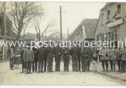 oude foto's Dinxperlo: fotokaart Nederlandse en Duitse douane, gelopen in 1915
