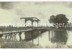 oude foto brug Hardinxveld: fotokaart (180222)