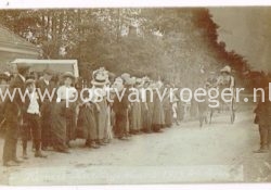 oude foto kermis Heerhugowaard: fotokaart van foto Specken uit 1914 (180227)
