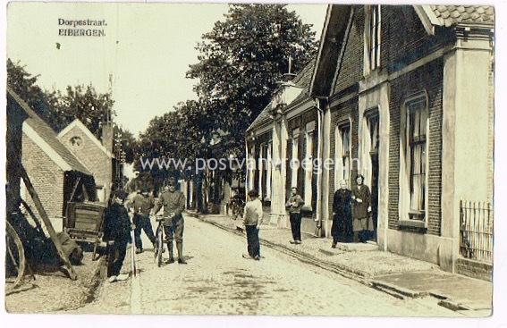 oude ansichten Eibergen: fotokaart Dorpsstraat (uitg. H.Heinen)