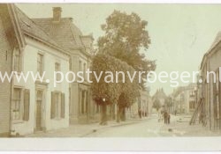 oude ansichtkaarten Eibergen: fotokaart Dorpsstraat, verzonden in 1905