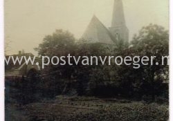 oude fotokaarten Eibergen: fotokaart, N.H. Mattheuskerk en omgeving