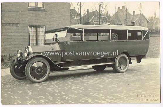 Vlaardingen oude ansichtkaarten: fotokaart N.V. Eerste Vlaardingse Auto Garage