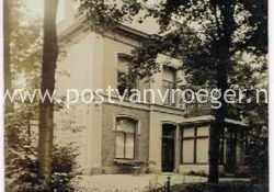 oude ansichtkaarten Aalten : fotokaart villa aan Breedevoortsestraat  