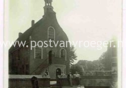oude foto's Geervliet: fotokaart gemeentehuis (190066)