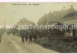 oude foto's oud Vossemeer: RK kerk en school, verzonden in 1916 (190176)