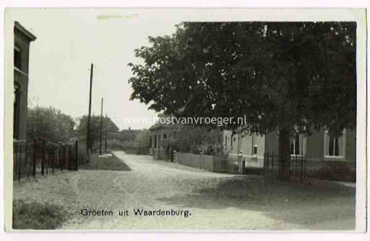 ansichten van Waardenburg: fotokaart, verzonden in 1934 (190223)