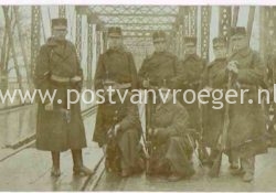 ansichtkaarten Deventer: fotokaart mobilisatie brug 1915