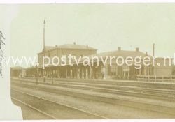 oude foto's Zevenaar: fotokaart station ca 1900, niet verzonden  