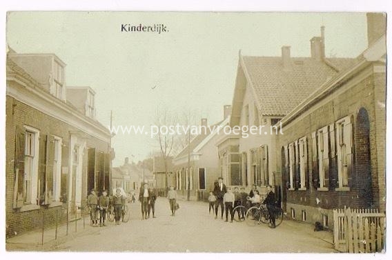 oude ansichten van Kinderdijk: fotokaart (190291)