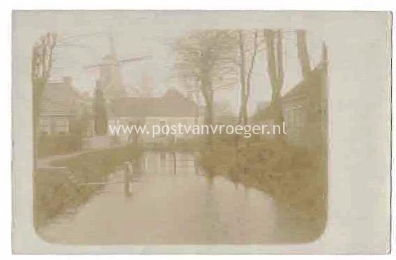 oude ansichtkaarten Oldenhove: fotokaart met molen (200029)