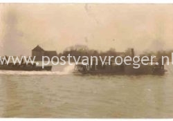 oude ansichtkaart Arnhem: fotokaart veerpont (200048)