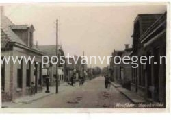 oude foto's Noordwolde: fotokaart hoofdstraat (200049)