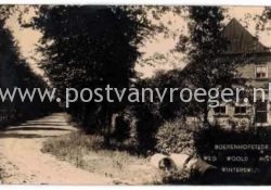 oude foto's Miste bij Winterswijk: fotokaart boerenhofstede Weg Woold-Miste  