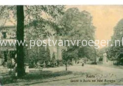 oude ansichtkaarten Ruurlo: tulpkaart Hotel Avenarius ca 1910