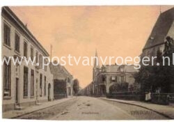 oude ansichtkaarten Terborg: tulpkaart Hoofdstraat Avenarius ca 1910