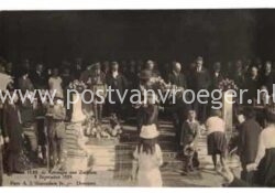 oude ansichtkaarten Zutphen: fotokaart bezoek Koningin 8 September 1924