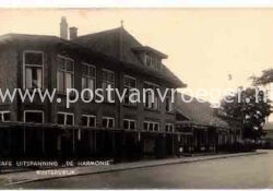 oude foto's Winterswijk: fotokaart cafe uitspanning "de Harmonie"