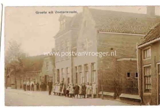 oude foto's Zoeterwoude: groet uit Zoeterwoude, verzonden in 1911 (200065 )