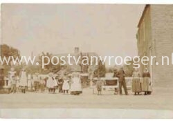 oude ansichten Leerbroek: fotokaart Tol aan Kerkweg, ca 1900 (210007)