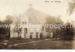 oude ansichtkaarten Nijehorne: fotokaart, verzonden in 1913 (210023)