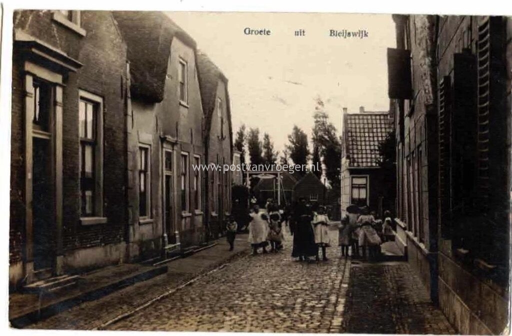oude ansichten Bleijswijk: fotokaart