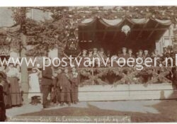 oude ansichtkaarten Lexmond: Kroningsfeest 1909 (210080)