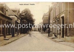 oude ansichten Neede: fotokaart Oude-Straat, verzonden in 1911