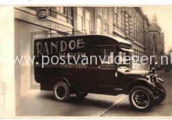 oude ansichtkaarten Haarlem: fotokaart vrachtwagen Randoe Meubelfabrikanten (210111)