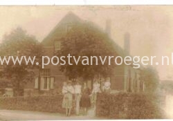 oude ansichtkaarten van de Heurne bij Dinxperlo: fotokaart huis "naast Beernink"